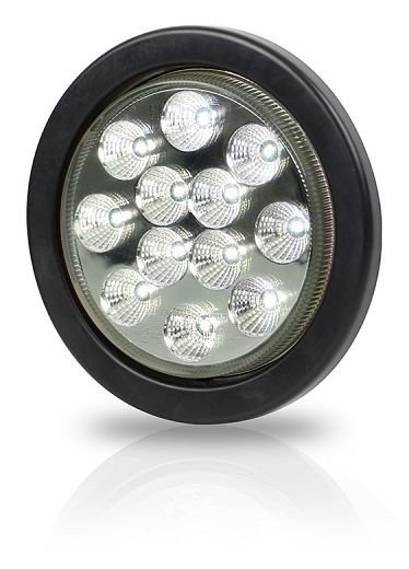 Hella Marine Optilux 4in Round Series LED Reverse Lamp