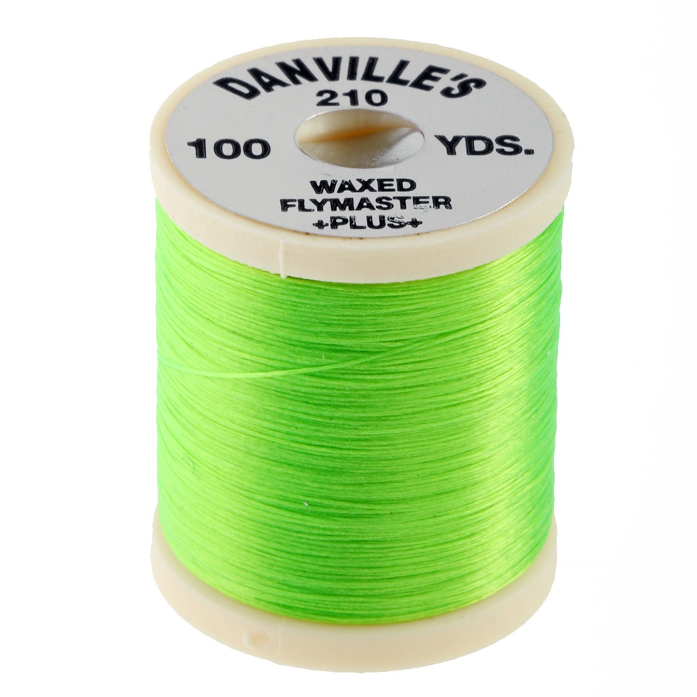 Danville Flymaster Plus Waxed Thread Fluoro Green
