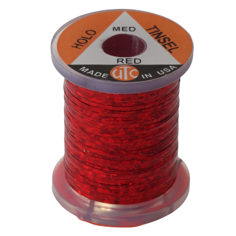 Wapsi UTC Holographic Tinsel Medium Red