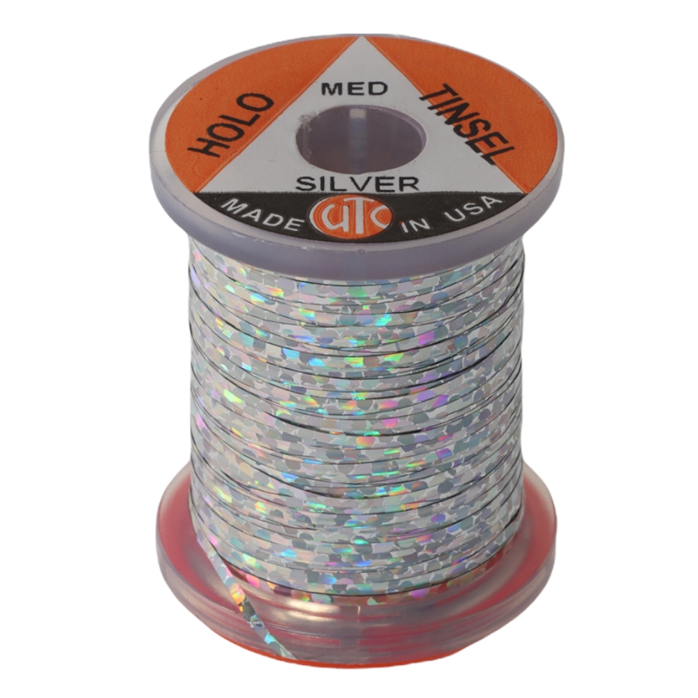 Wapsi UTC Holographic Tinsel Medium Silver