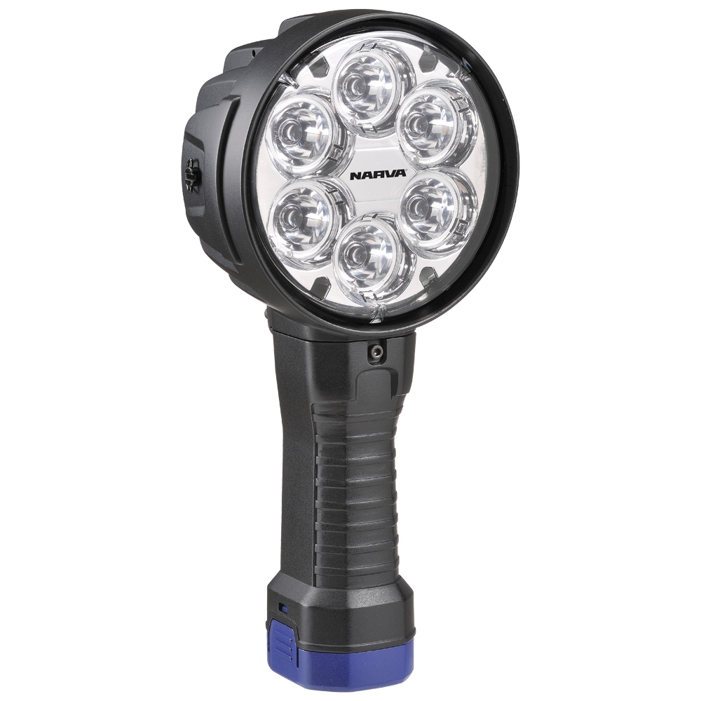 NARVA Colt 1000 2500lm High Power 6 LED Rechargeable Handheld Spotlight