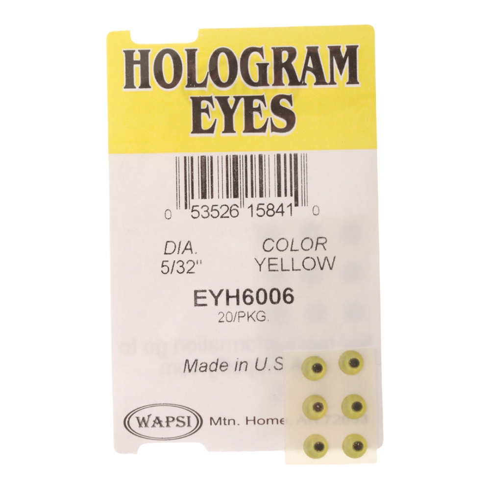 Hologram Dome Eyes 5/32in 4mm
