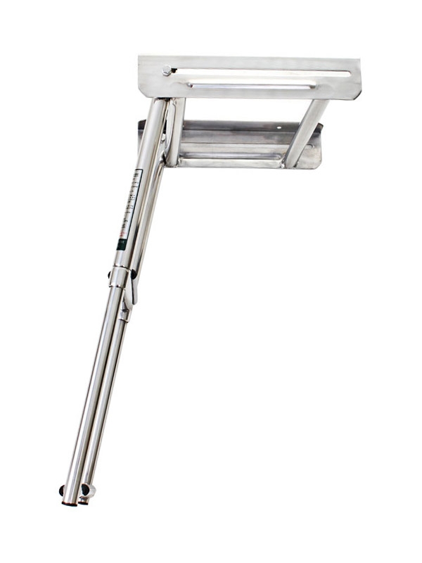 Slide and Fold Telescopic 2-Step Boat Boarding Ladder