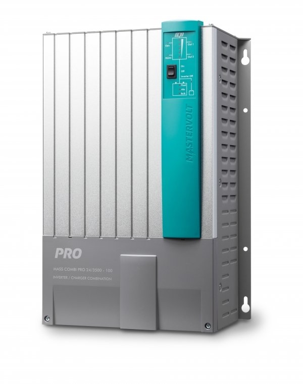 Mastervolt Mass Combi Ultra Pure Sine Wave Inverter Charger 24VDC to 180-260VAC 3500W