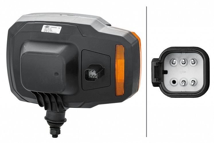 Hella Marine H4 Headlamp High/Low Beam and Indicator/Position Right