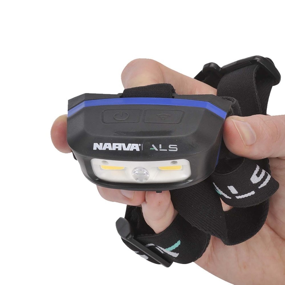 NARVA ALS Rechargeable LED Headlamp with Sensor 250 Lumens