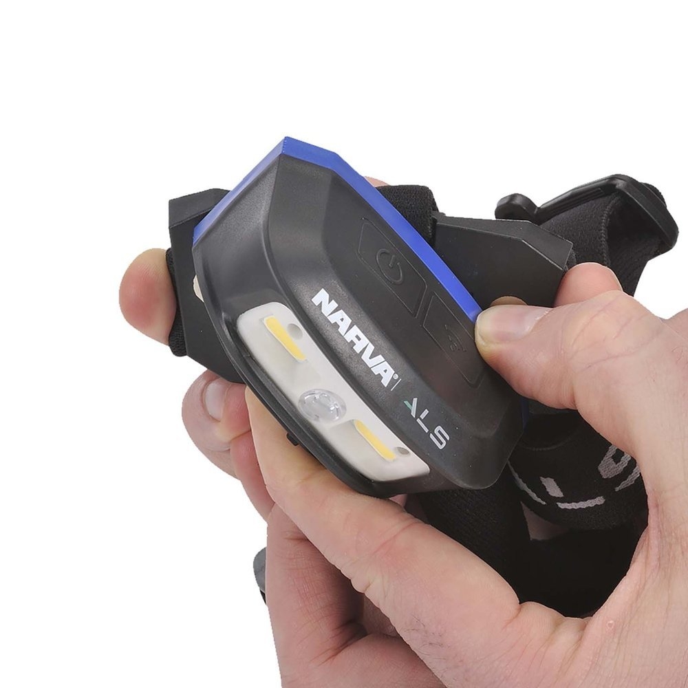 NARVA ALS Rechargeable LED Headlamp with Sensor 250 Lumens