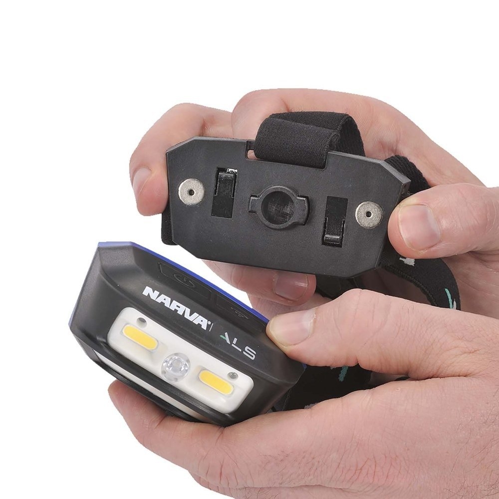NARVA ALS Rechargeable LED Headlamp with Sensor 250 Lumens