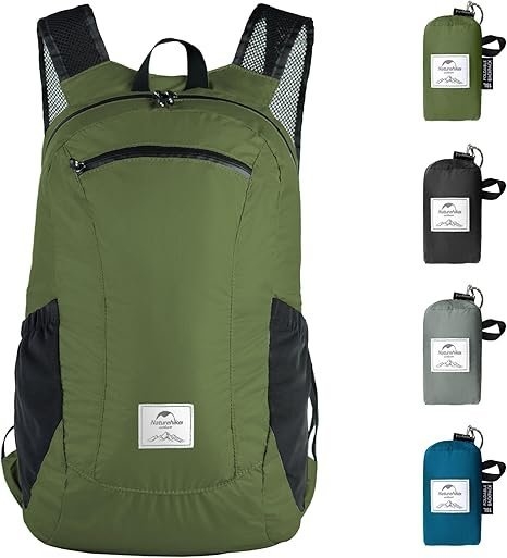 Naturehike Ultralight Water Resistant Foldable Backpack 18L