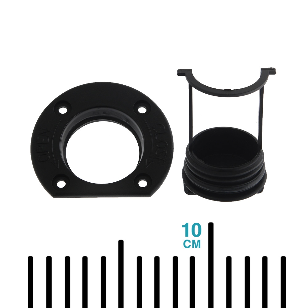 Ronstan PNP246BLK Bung Drain Plug and Housing 50mm ID Black