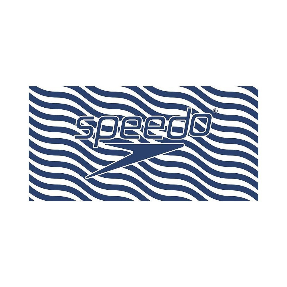 Speedo Unisex Logo Towel 70x140cm Blue/White