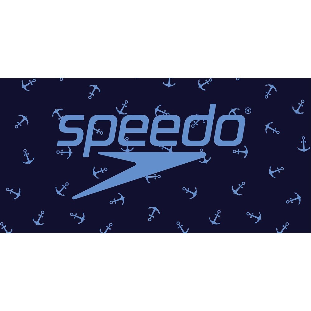 Speedo Unisex Logo Towel 70x140cm Navy/Blue