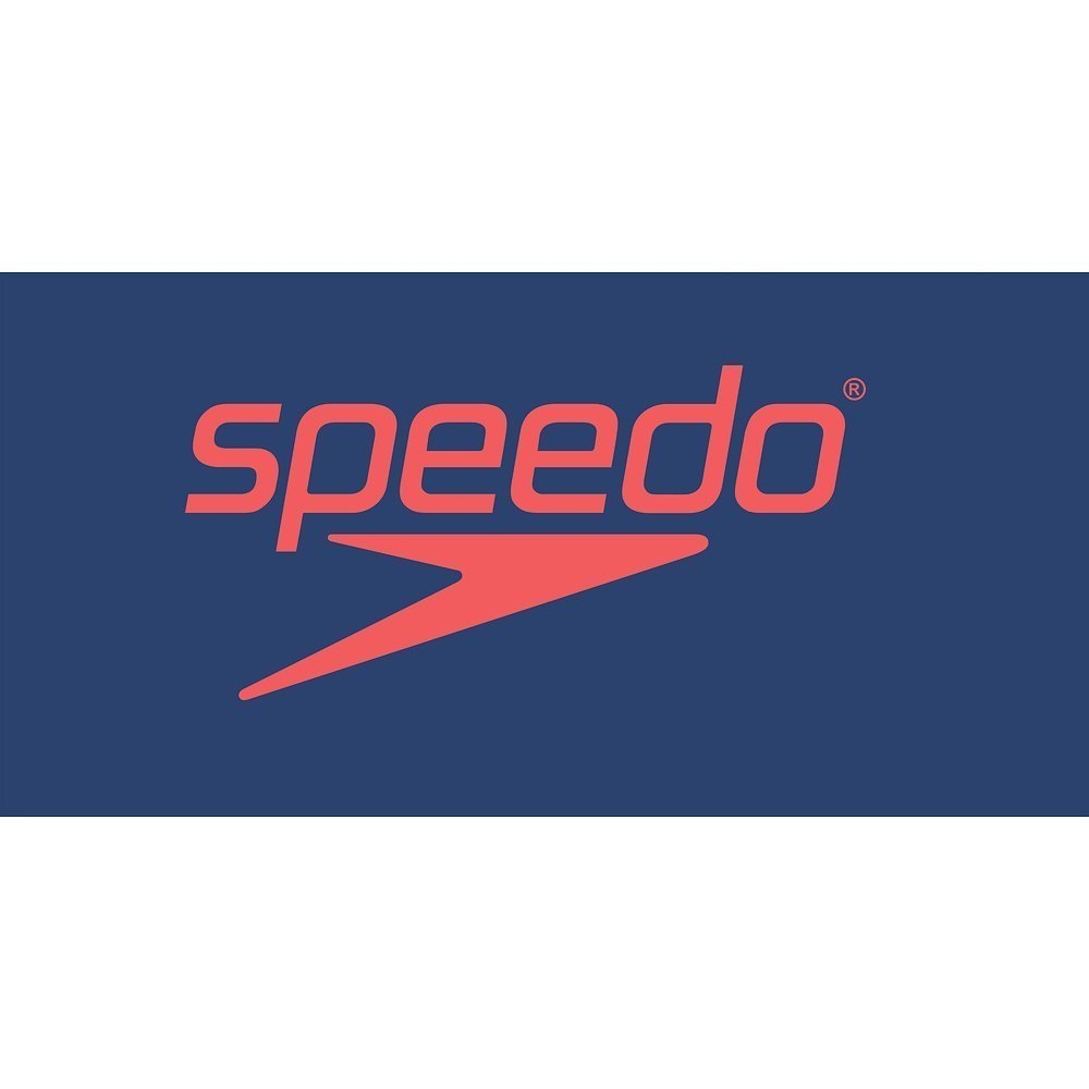 Speedo Unisex Logo Towel 70x140cm Blue/Orange