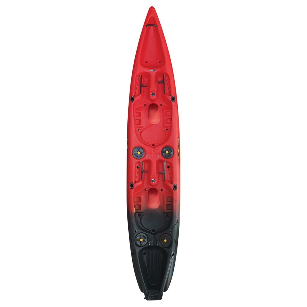 Viking Tempo II 2-Person Fishing Kayak with Paddle 4.7m Lava