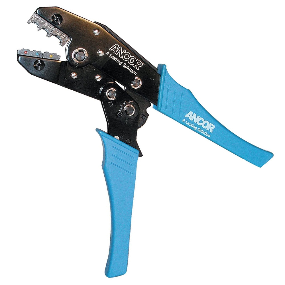 Ancor Double Crimp Tool Ratchet Action 10-22G