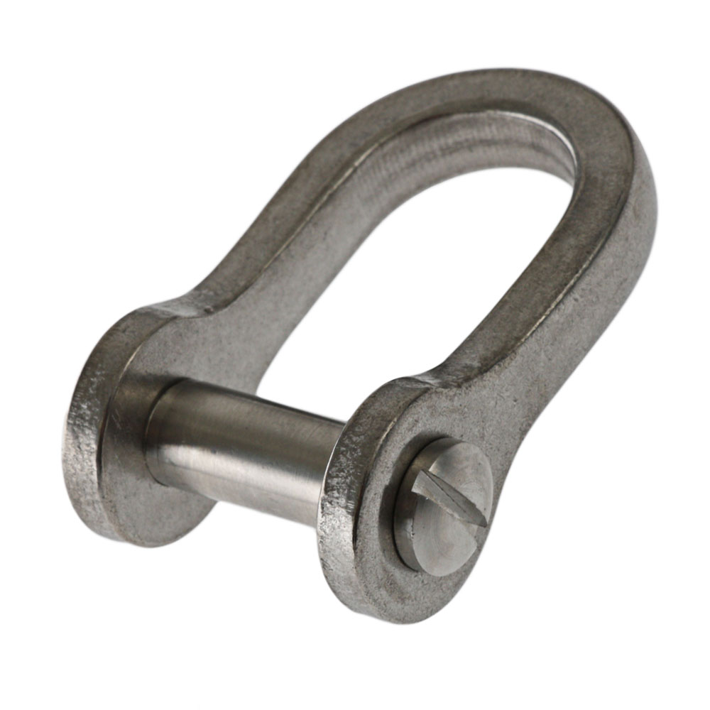 Ronstan RF152 Standard Dee Shackle Slotted Pin 7.9 x 29 x 17mm