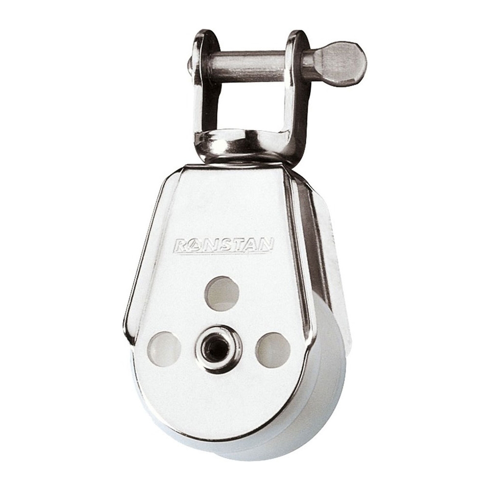 Ronstan RF467 Series 29 Single Utility Block with Fork Swivel Shackle