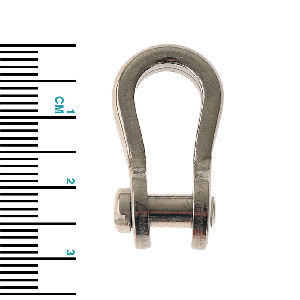 Ronstan RF614 Narrow Shackle with 4.8mm Slotted Pin 19 x 8mm