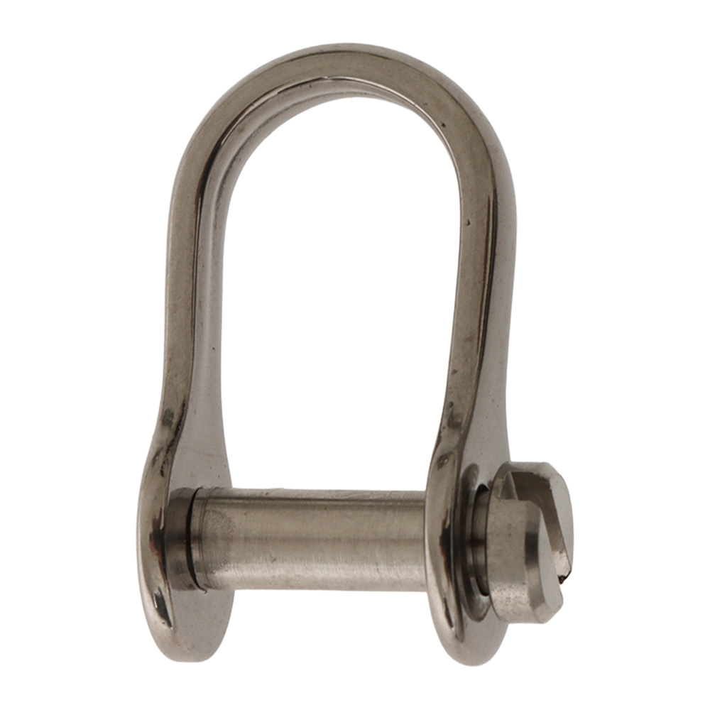 Ronstan 316SS Standard D Shackle Slotted Pin Head RF615 16x10mm 4mm Pin