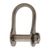 Ronstan 316SS Standard D Shackle Slotted Pin Head RF615 16x10mm 4mm Pin