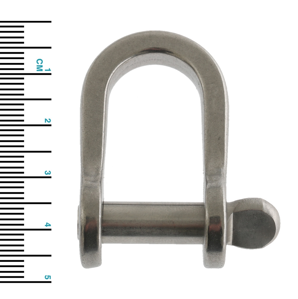 Ronstan RF618 Standard Dee Shackle with Pin 29mm x 17mm