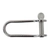 Ronstan SS316 Long D Shackle Coined Pin Head RF623 44x15mm 6.4mm Pin