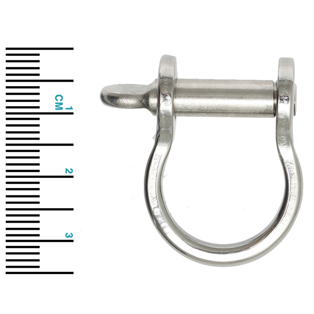 Ronstan RF635 Bow Shackle and Pin 21 x 19mm 1/4in