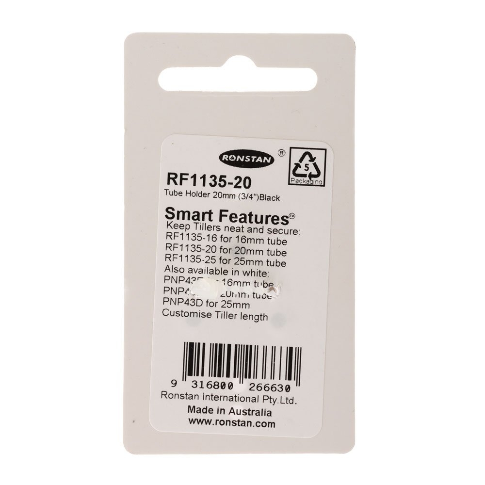 Ronstan RF1135-20 Tiller Extension Retainer Clip for 20mm Tube