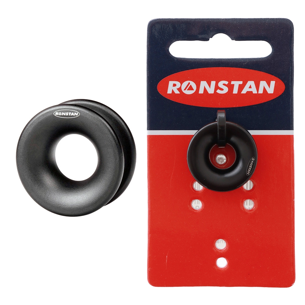 Ronstan RF8090-08 RopeGlide Ring 22x8x11mm Black
