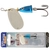 Blue Fox Vibrax Shad Spinner Lure 6g Blue Silver