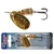 Blue Fox Vibrax Shad Spinner Lure 8g Brown Trout