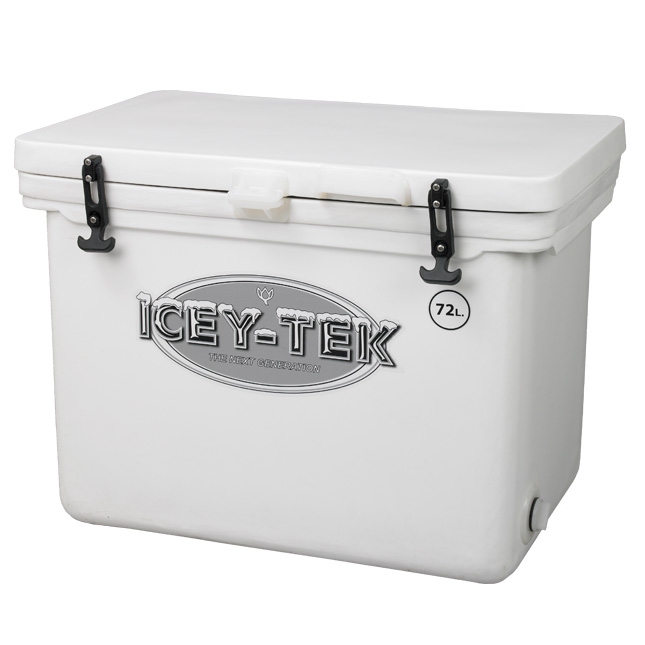 Icey-Tek Cube Chilly Bin Cooler White 72L