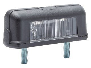 Trojan Rectangular Number Plate Light