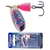 Blue Fox Vibrax Mid Depth Spinner Lure 8g Rainbow Trout