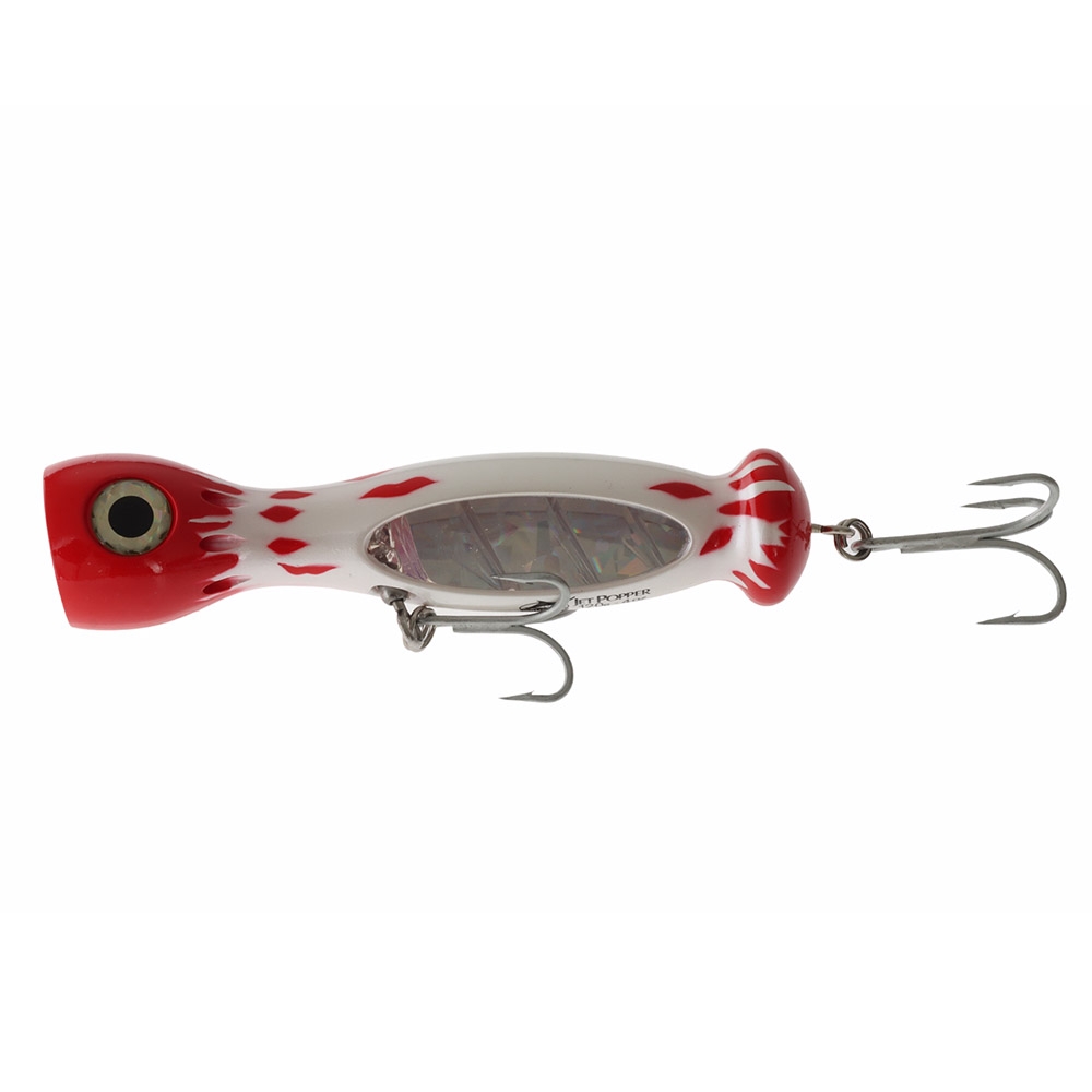 Williamson Jet Popper 178mm 120g Red White Flame