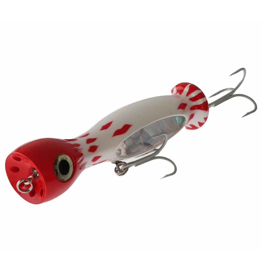 Williamson Jet Popper 178mm 120g Red White Flame