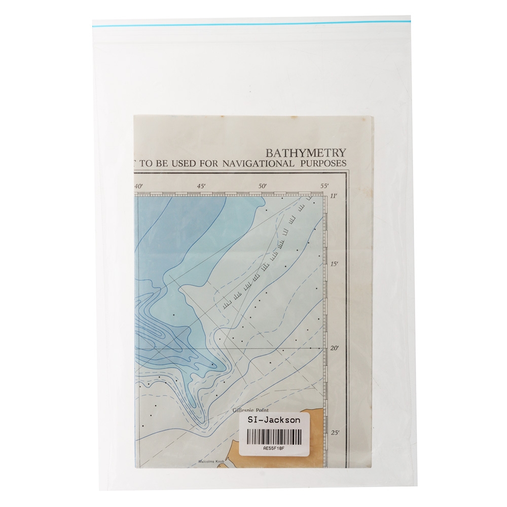 South Island NZ Jackson Bathymetric Chart