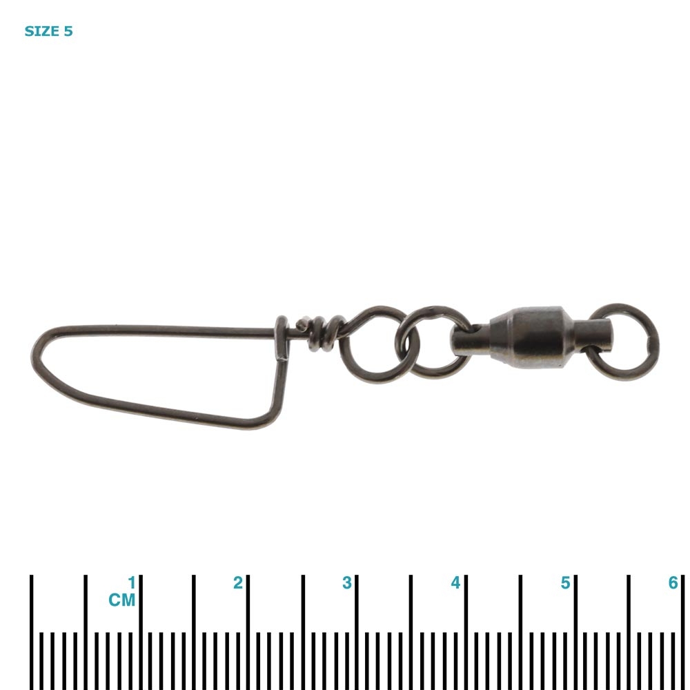 Mustad Ball Bearing Game Swivel with Cross-Lock Snap