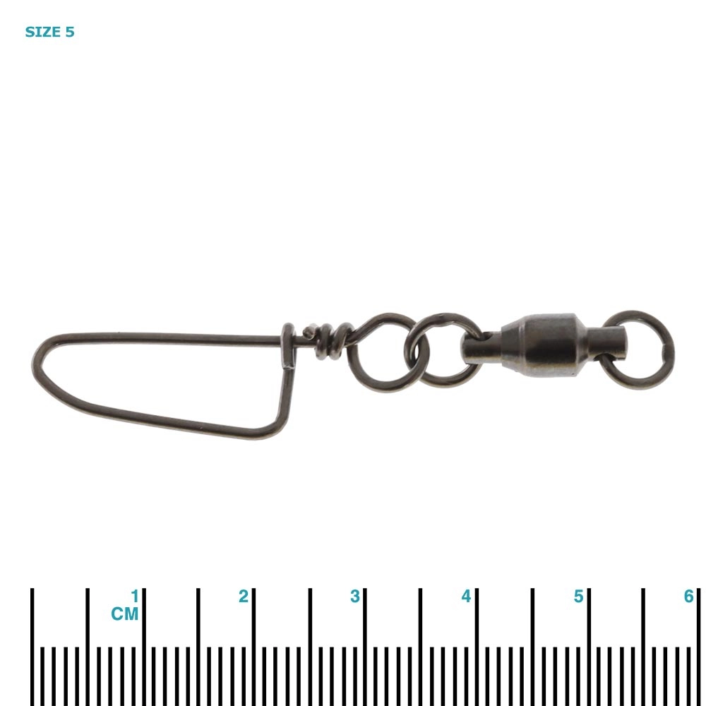 Mustad Ball Bearing Game Swivel with Cross-Lock Snap Mustad Ball Bearing Game Swivel with Cross-Lock Snap