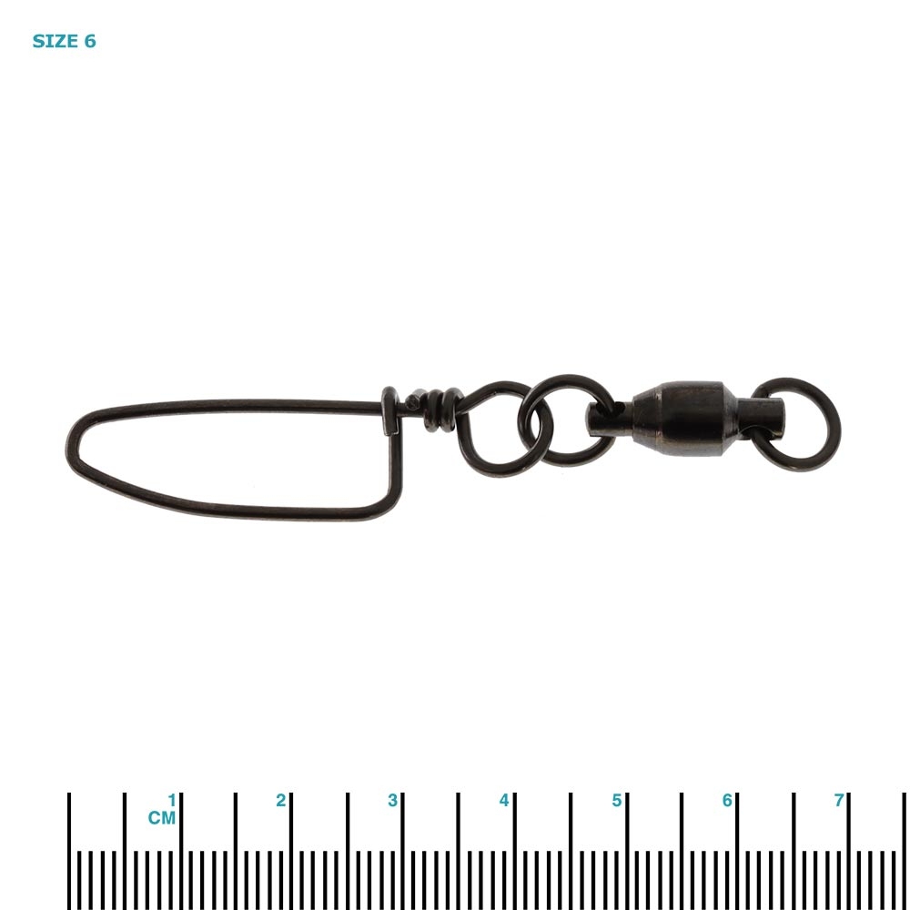 Mustad Ball Bearing Game Swivel with Cross-Lock Snap