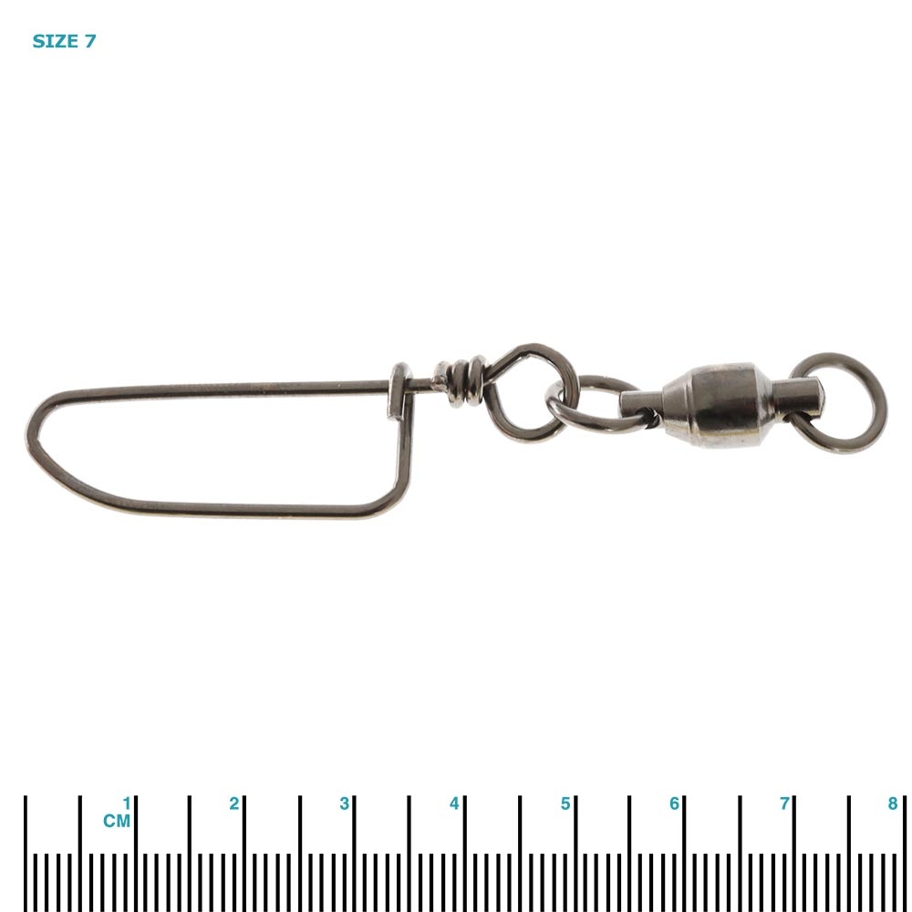 Mustad Ball Bearing Game Swivel with Cross-Lock Snap