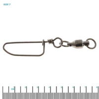 Mustad Ball Bearing Game Swivel with Cross-Lock Snap Thumbnail Mustad Ball Bearing Game Swivel with Cross-Lock Snap