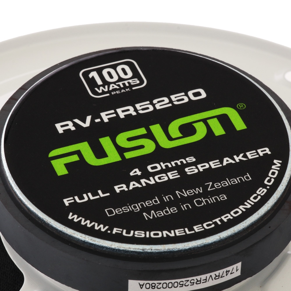 Fusion RV-FR5250 5in 100W Super Slim Speakers Pair
