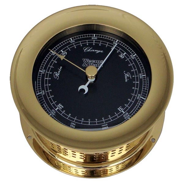 Weems & Plath Atlantis Premiere Barometer Black Dial/White Scale