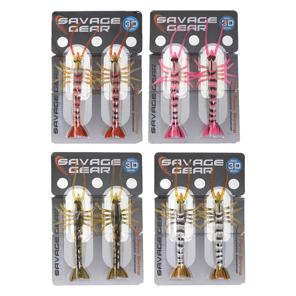 Savage Gear TPE Panic Shrimp Soft Bait