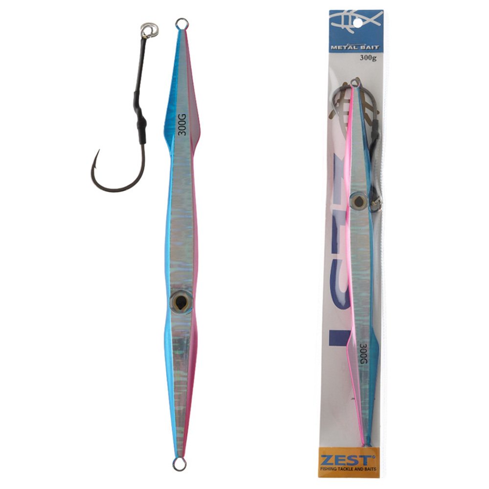 Zest Cuttlefish Jig 300g Blue Pink