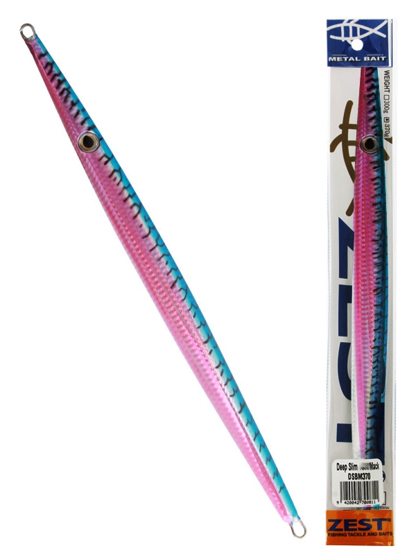 Zest Deep Slim Jig 800g Pink Mackerel 