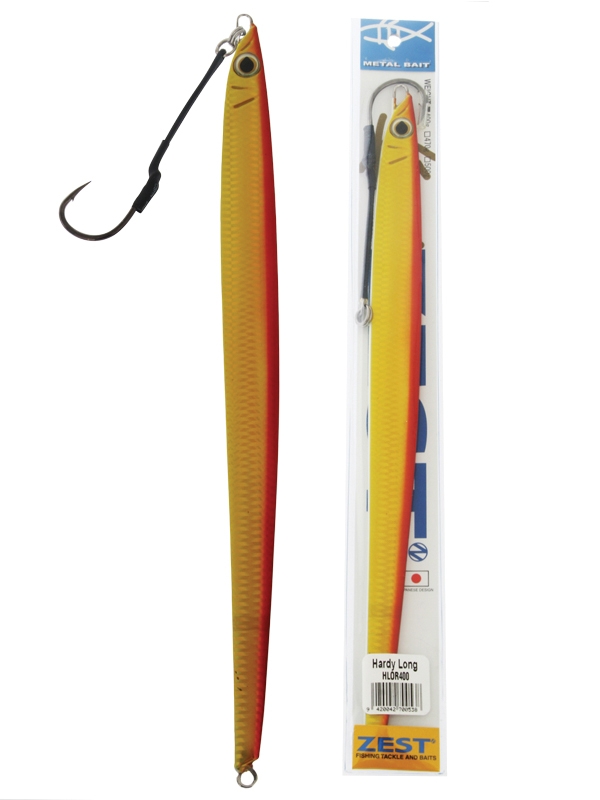 Zest Hardy Long Jig 400g Orange