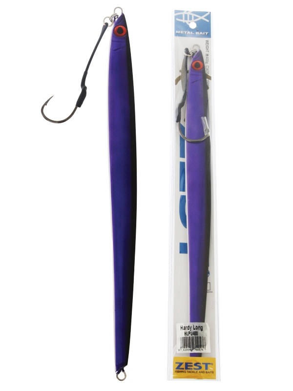Zest Hardy Long Jig 400g Purple