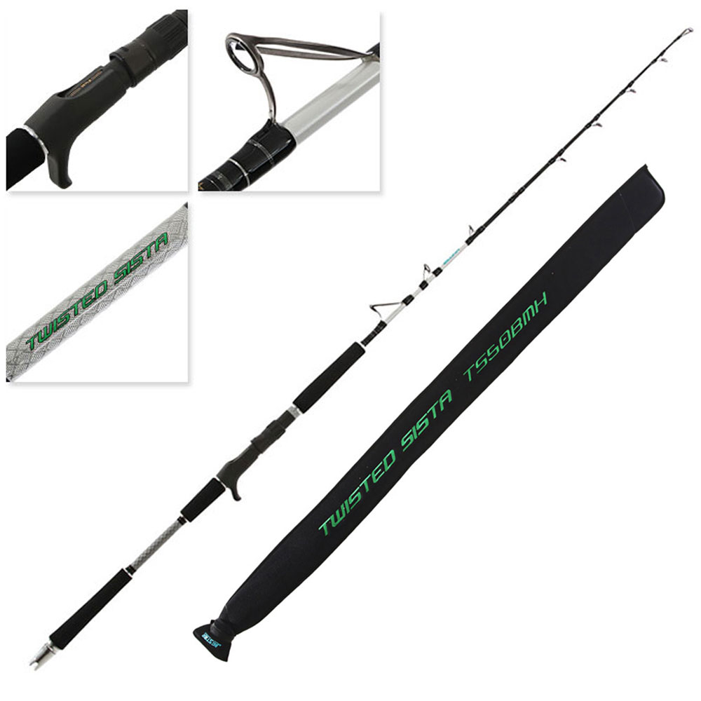 Jig Star Twisted Sista Overhead Medium-Heavy Jigging Rod 5ft PE 4-8 1pc